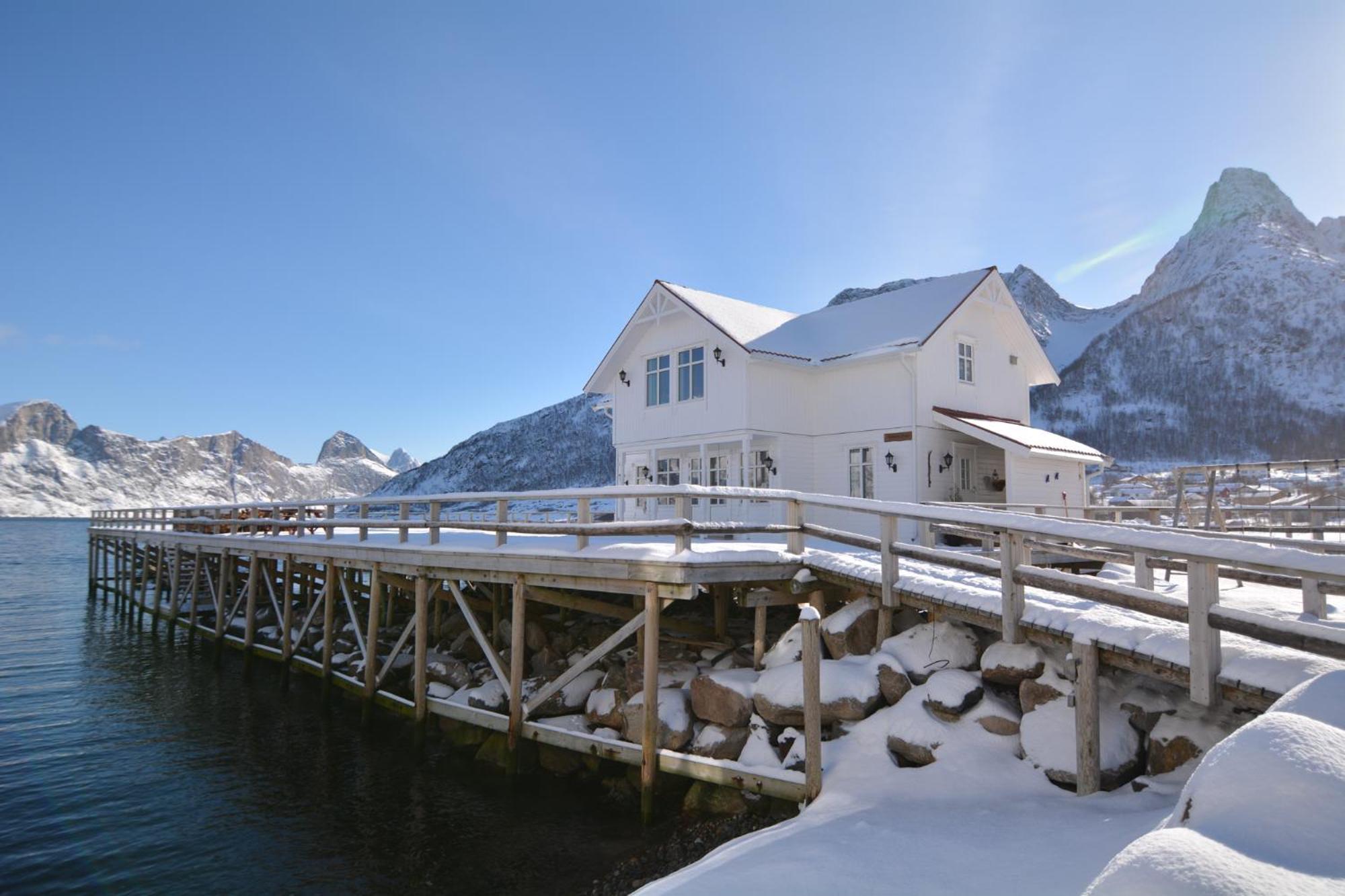 Mefjord Brygge Hotel Mefjordvær Eksteriør billede